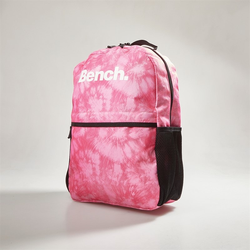 Bench Girls Tiedye Backpack Pink
