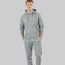 Bench Mens Petrocca Tracksuit Circular Grey