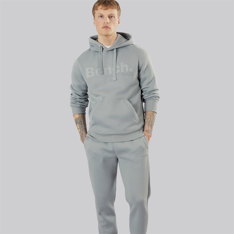 Bench Mens Petrocca Tracksuit Circular Grey