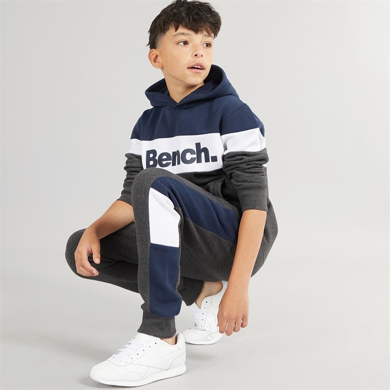 Bench Boys Watplod Tracksuit Charcoal Marl