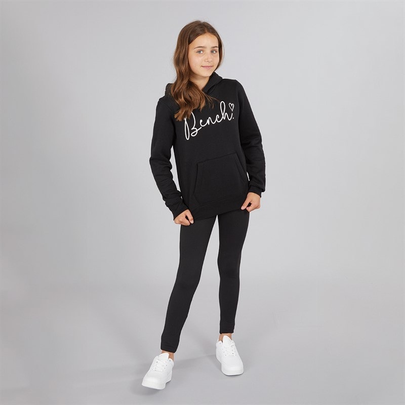 Bench Girls Neoni Hoodie Black - Image 4