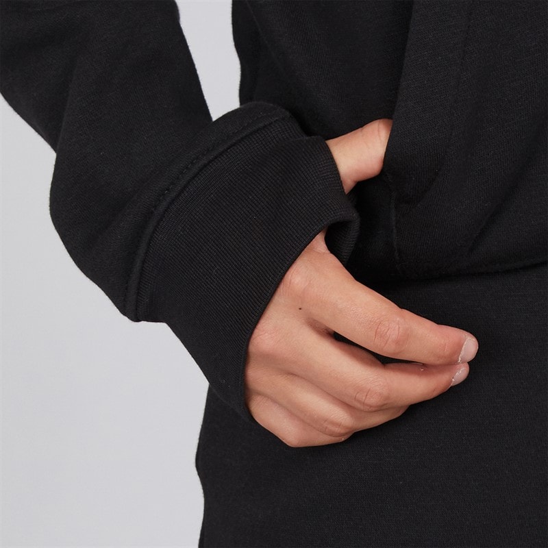 Bench Girls Enioa Hoodie And Joggers Tracksuit Black - Image 5