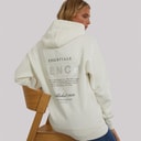 Bench Womens Harmy Hoodie Winter White