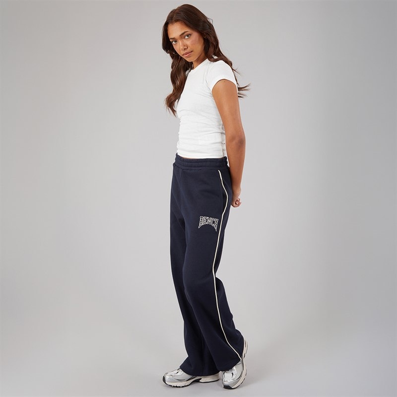 Bench Womens Sura Wide Leg Joggers Navy - Image 3