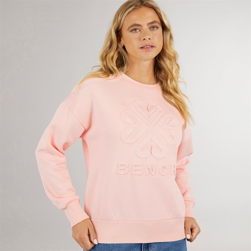 Bench Womens Ilma Sweatshirt Light Pink - Image 1