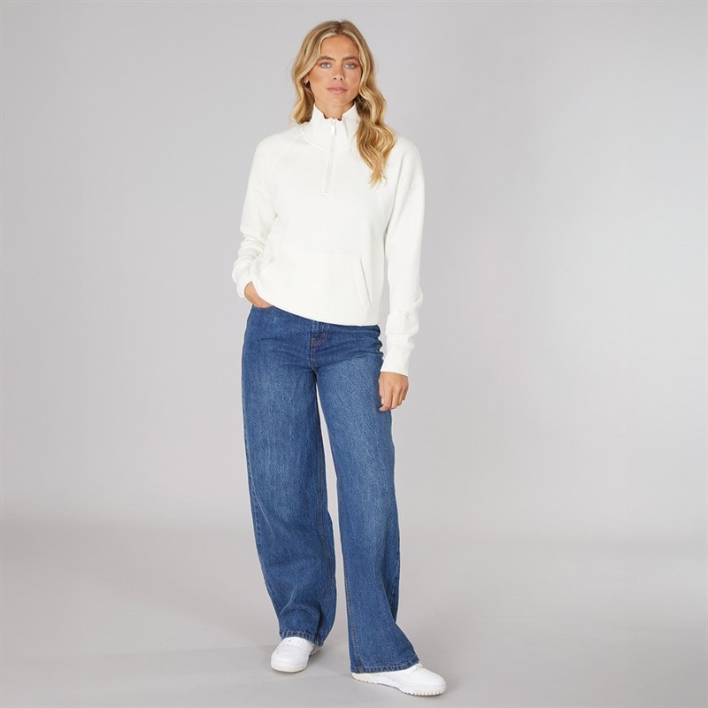 Bench Womens Zilia Sweatshirt Winter White - Image 3
