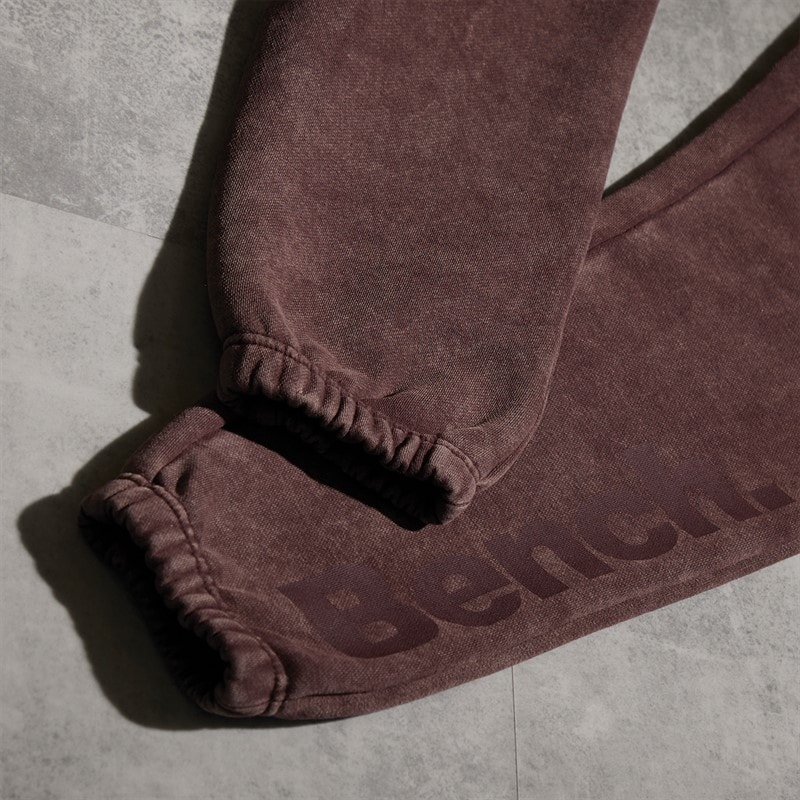 Bench Womens Urla Joggers Washed Mauve Wine - Image 3