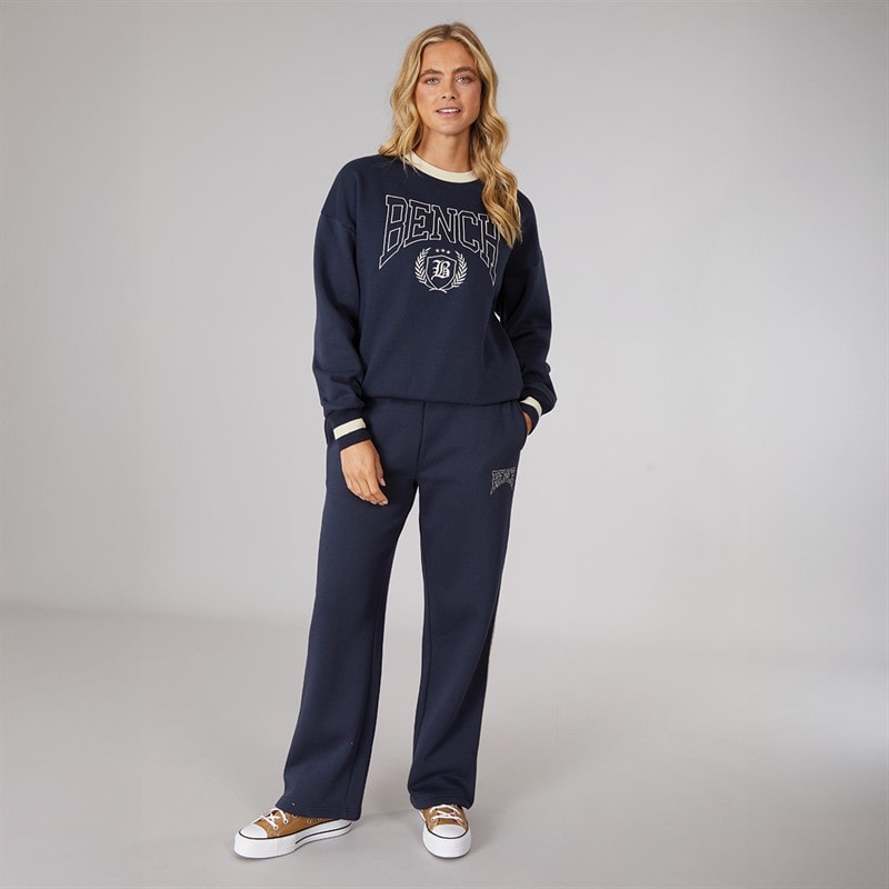 Bench Womens Fayra Sweatshirt Navy - Image 4