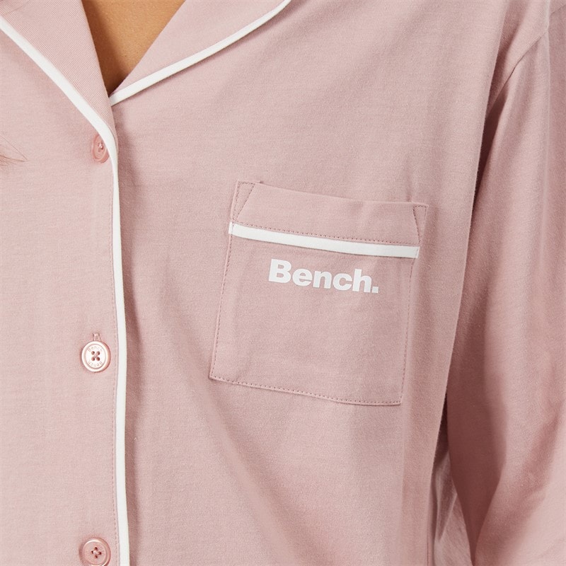 Bench Womens Angelika Pyjamas Dusky Pink - Image 3