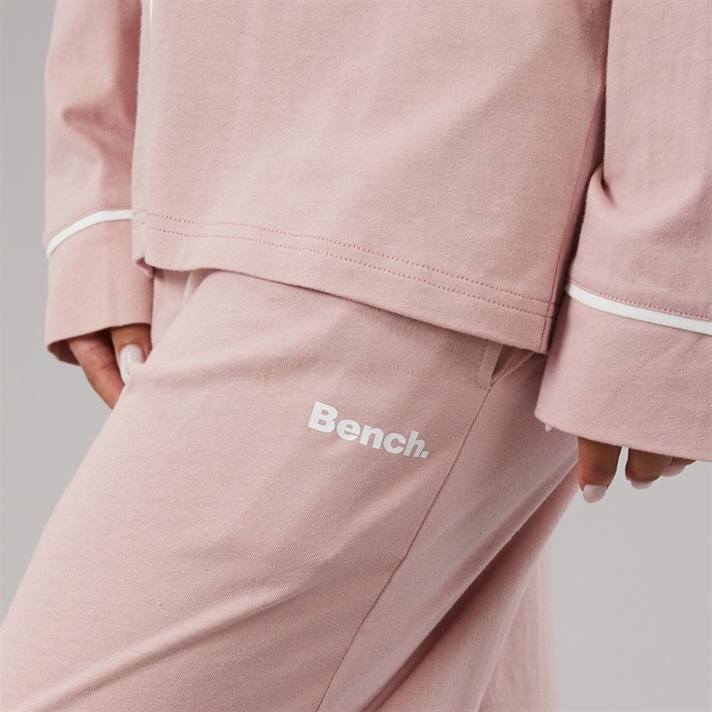 Bench Womens Angelika Pyjamas Dusky Pink - Image 5