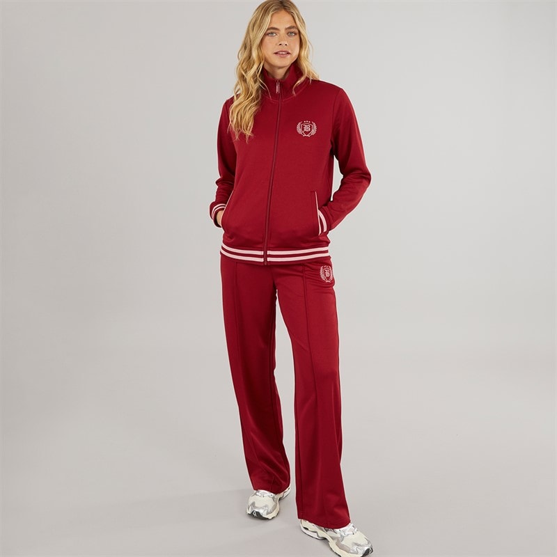Bench Womens Benim Wide Leg Joggers Cranberry Juice - Image 3