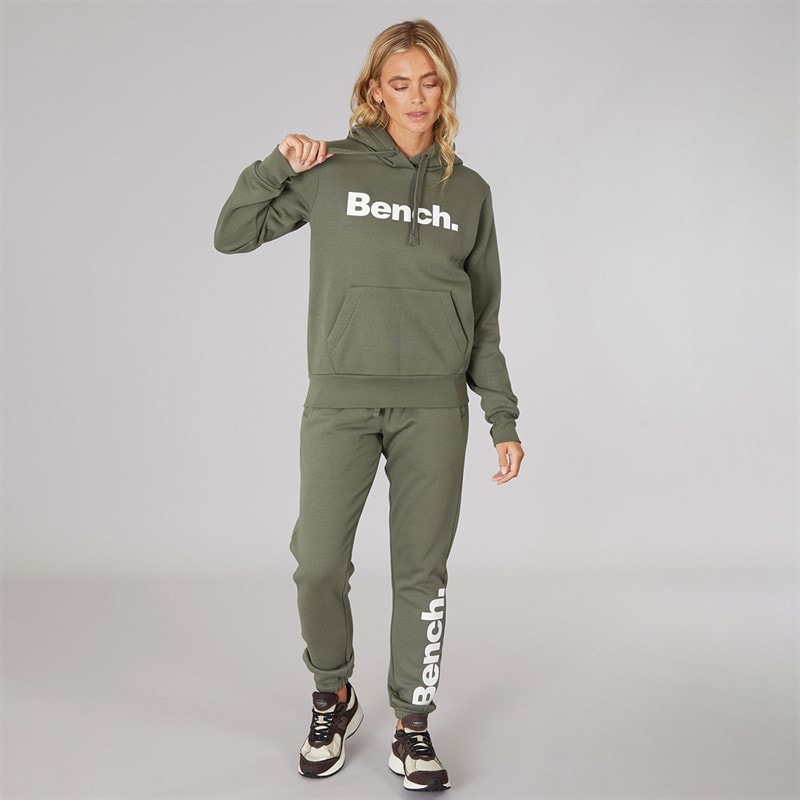 Bench Womens Gianina Tracksuit Khaki Ash - Image 4