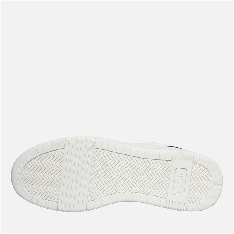 Bench Mens Grainger Trainers White/Navy - Image 2