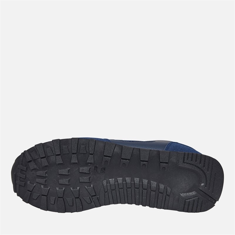 Bench Mens Warner Trainers Navy/Blue/Grey - Image 2