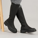 Bench Womens Beechigh Tall Chelsea Boots Black