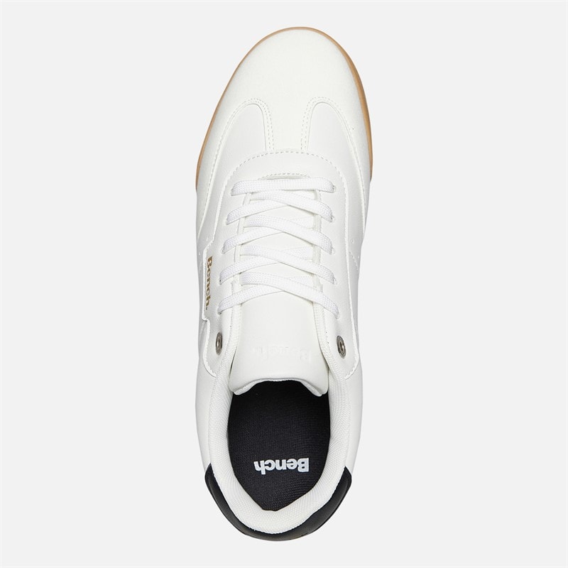 Bench Mens Murray Trainers White/Gum - Image 4