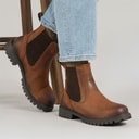 Bench Womens Shiltella Chelsea Boots Chestnut