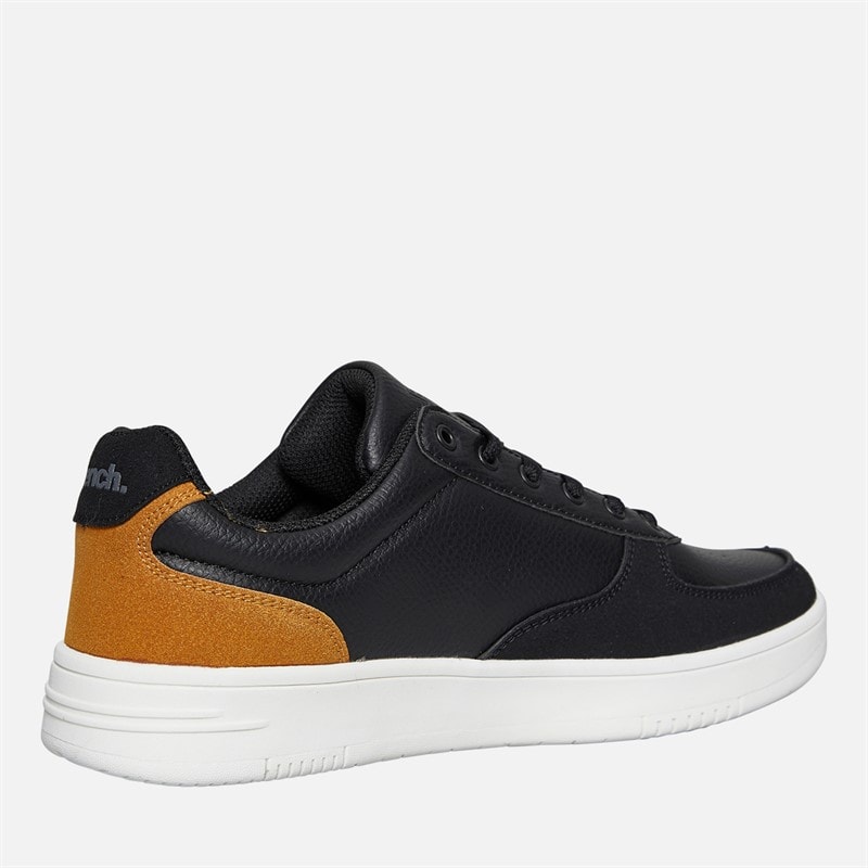 Bench Mens Grainger Trainers Black/Tan - Image 5