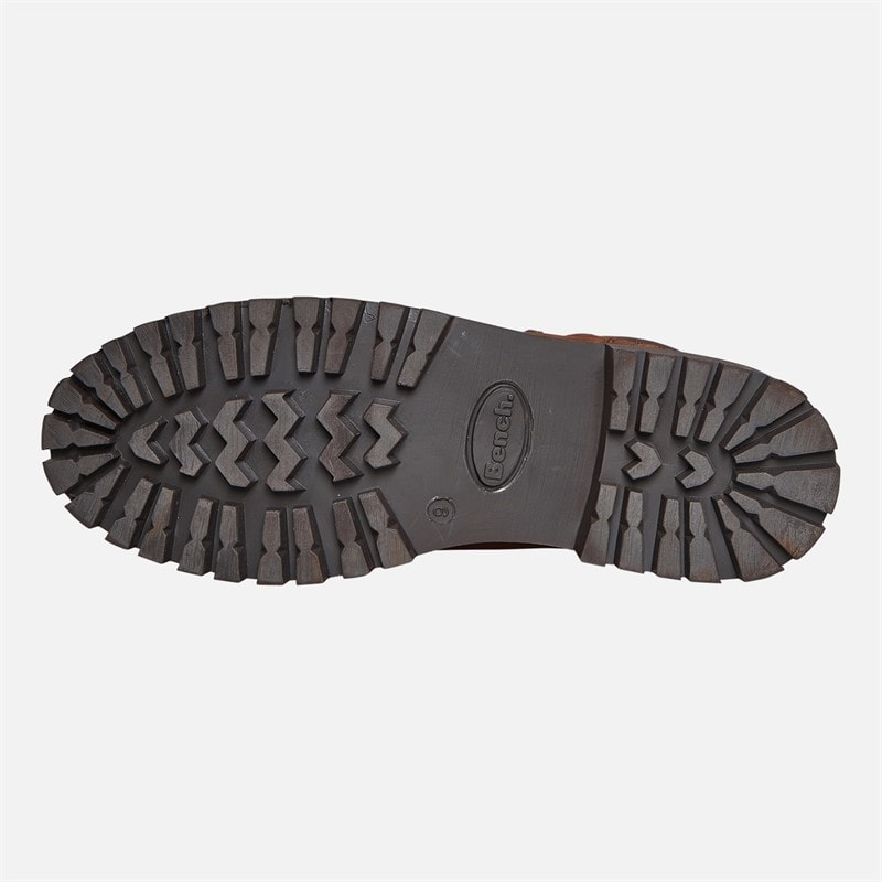 Bench Mens Oldham Aviator Boots Chestnut/Brown - Image 2