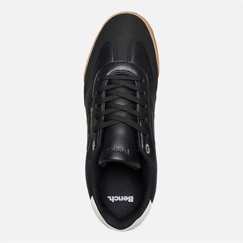 Bench Mens Murray Trainers Black/Gum - Image 4