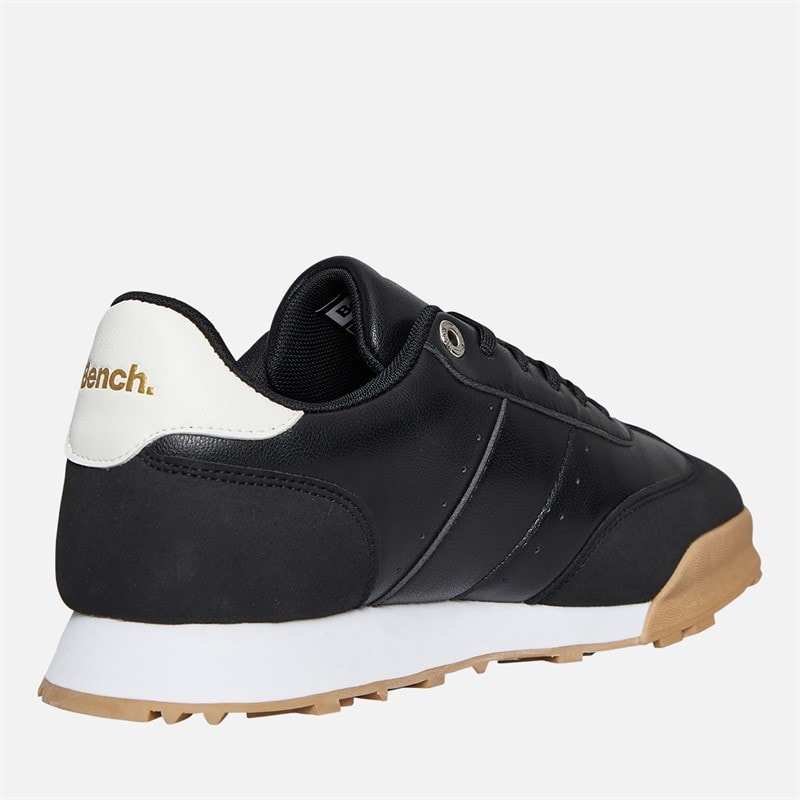 Bench Mens Murray Trainers Black/Gum - Image 5