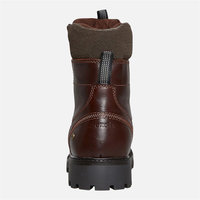 Bench Mens Oldham Aviator Boots Brier/Brown - Image 3