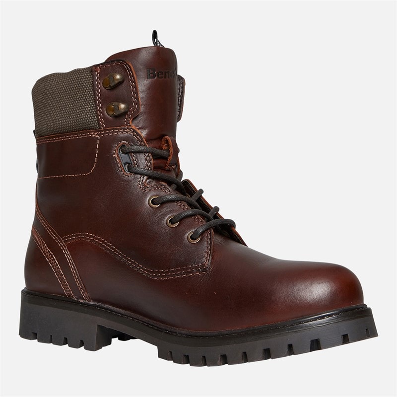 Bench Mens Oldham Aviator Boots Brier/Brown - Image 4
