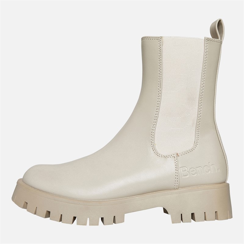 Bench Womens Broomfield Chelsea Boots Taupe - Image 2