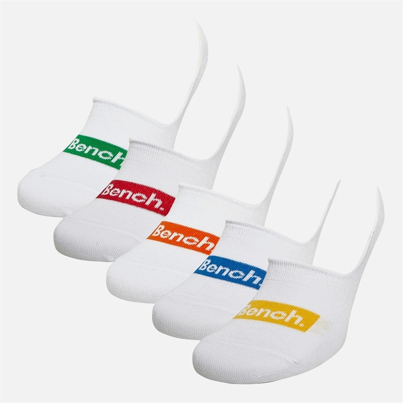 Bench Mens Murdo Ten Pack Invisible Socks Assorted - Image 2