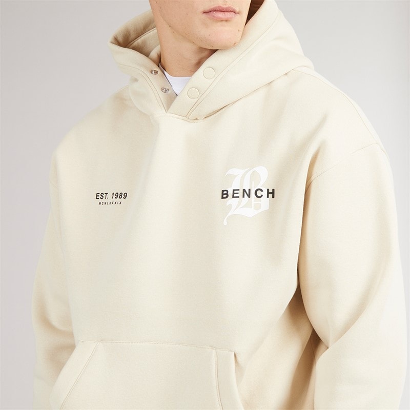 Bench Mens Vallia Tracksuit Ecru - Image 3