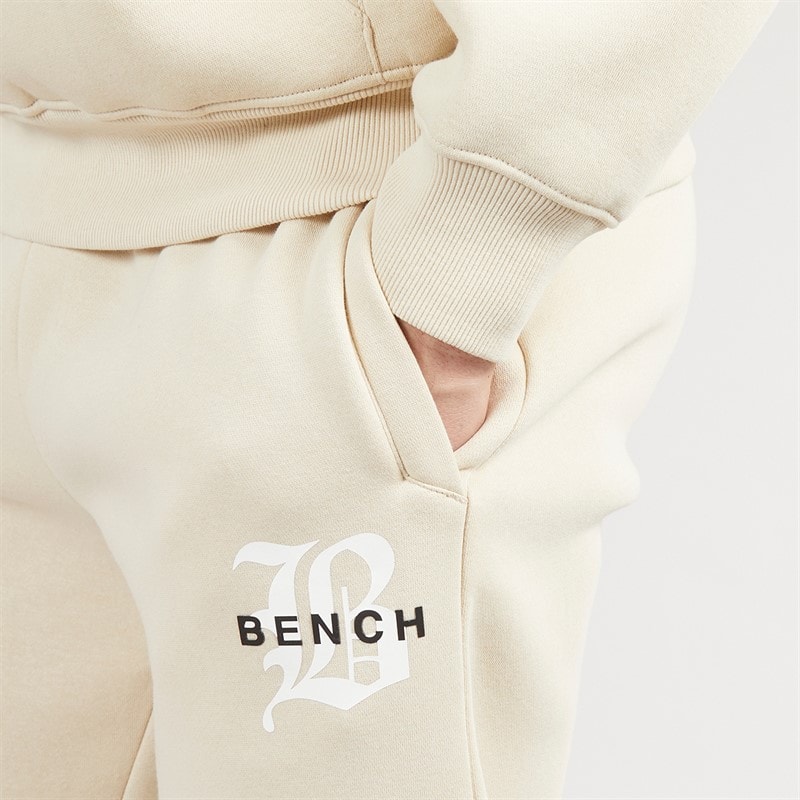 Bench Mens Vallia Tracksuit Ecru - Image 5