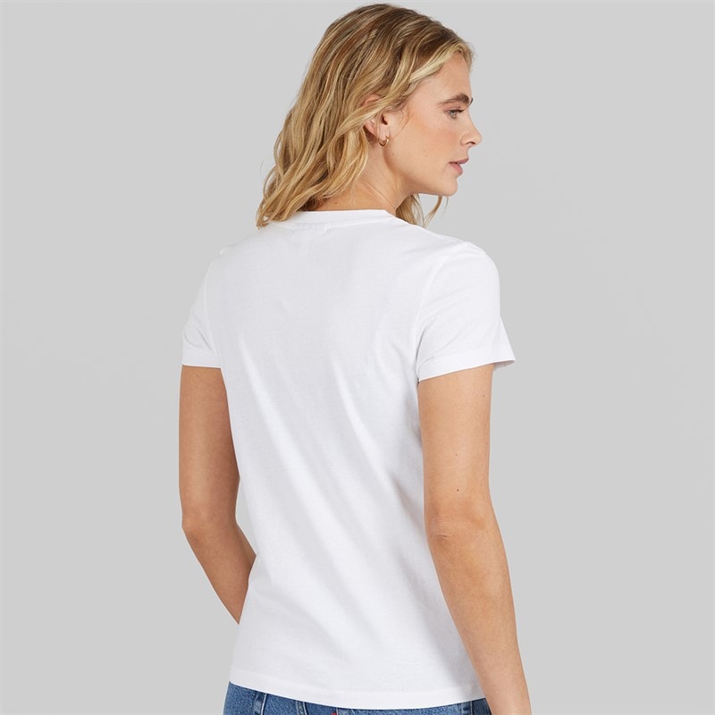 Bench Womens Sorren T-Shirt White - Image 2
