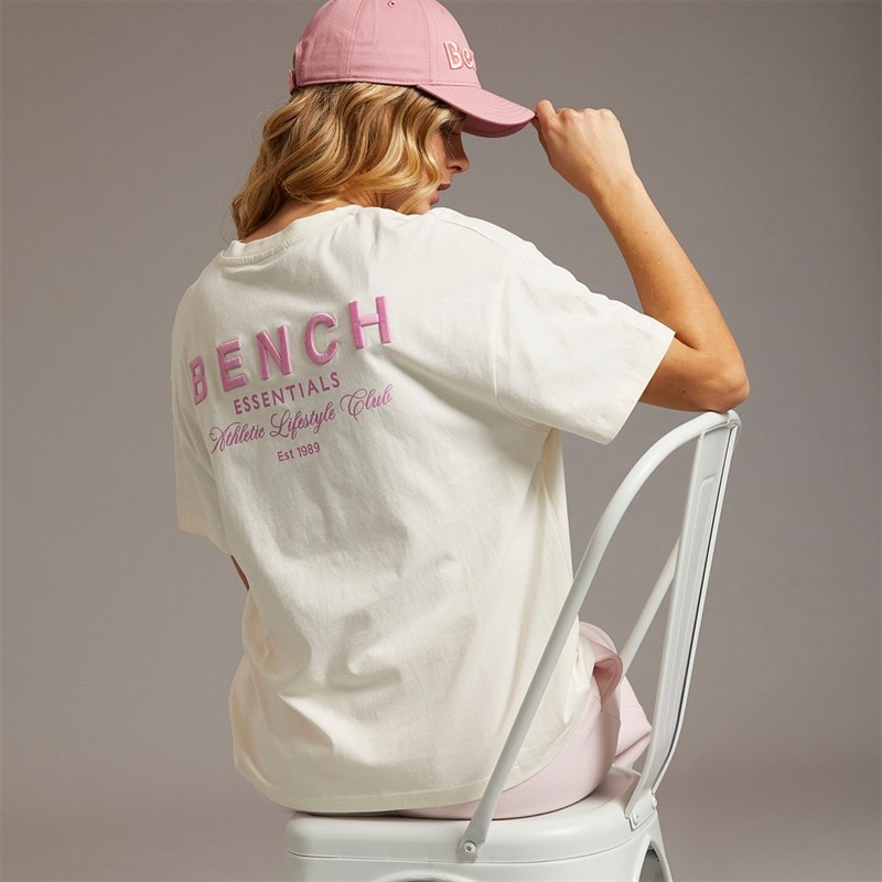 Bench Womens Jorgie T-Shirt Winter White - Image 1