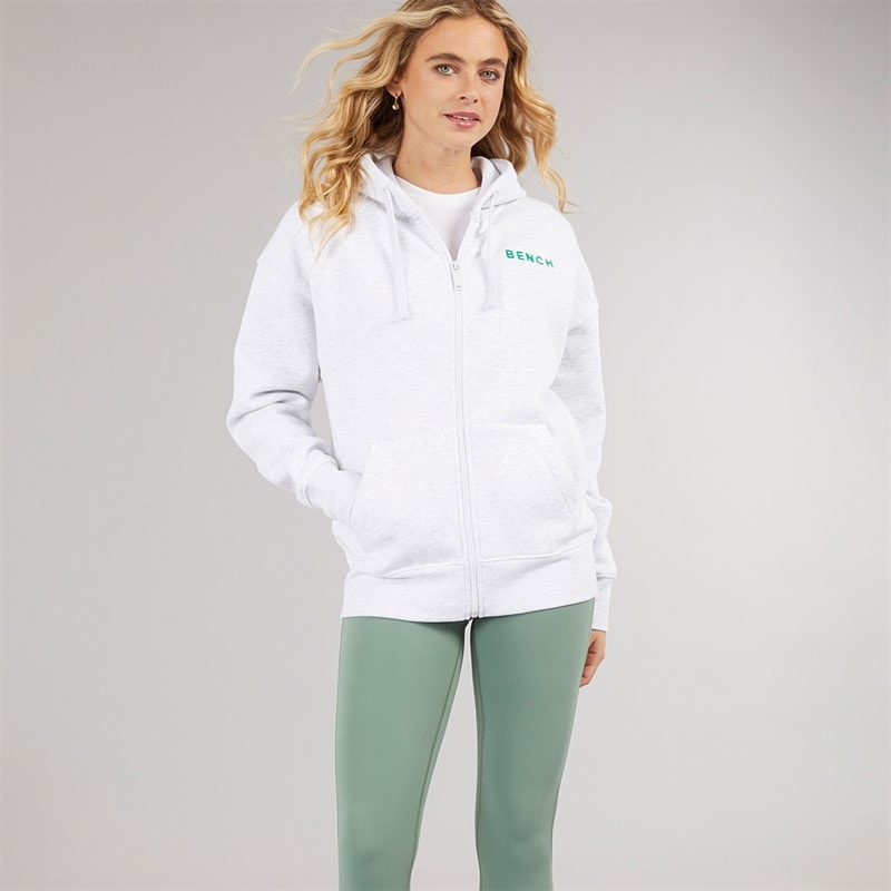 Bench Womens Catryn Hoodie Ice Grey Marl - Image 5