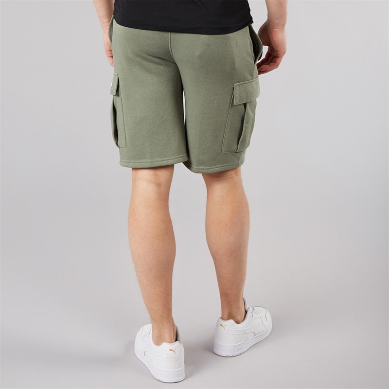Bench Mens Tollson Cargo Shorts Sage - Image 2