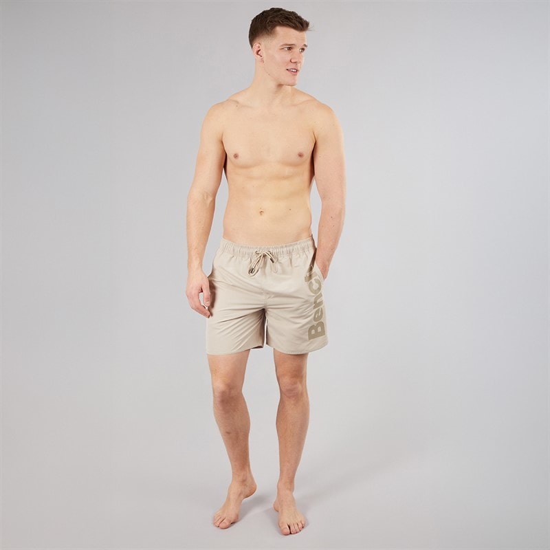 Bench Mens Covian Swim Shorts Stone - Image 4