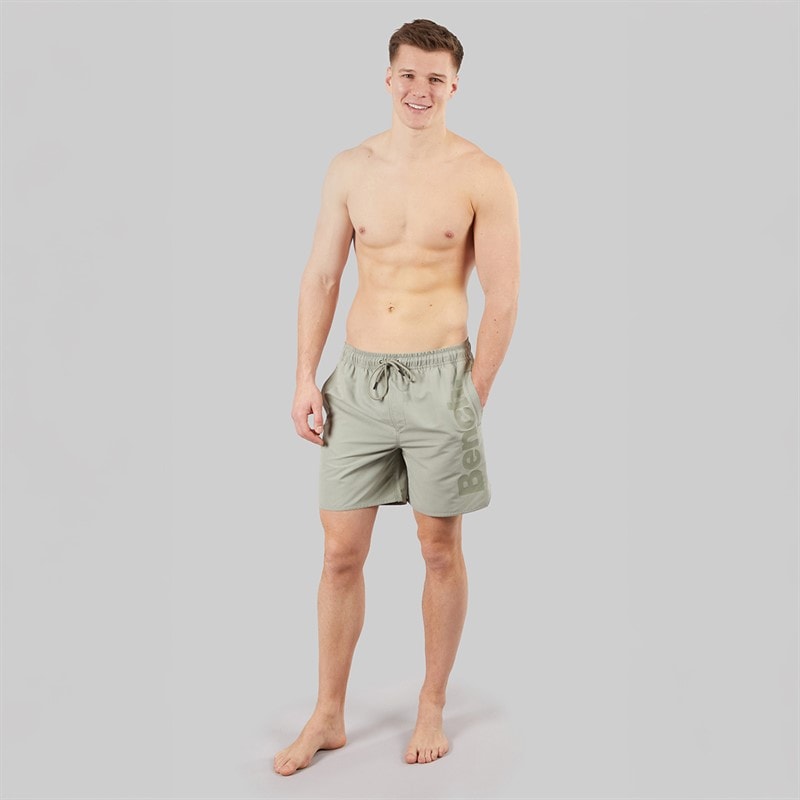 Bench Mens Covian Swim Shorts Sage - Image 4