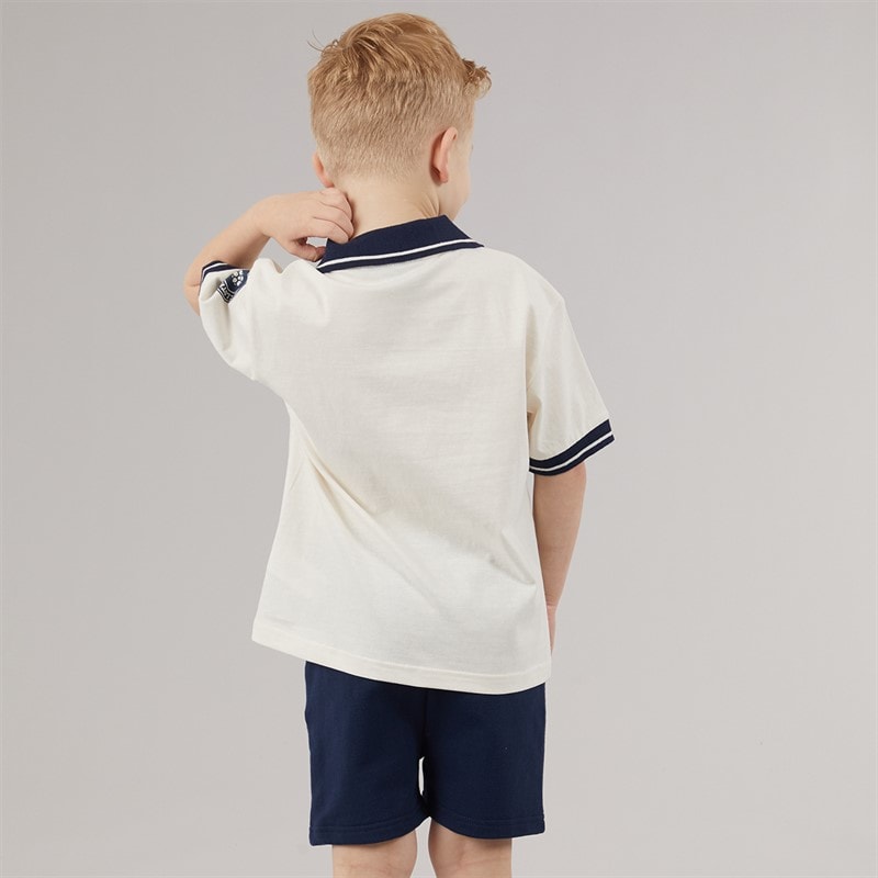 Bench Boys Resort T-Shirt And Shorts Set Navy - Image 2