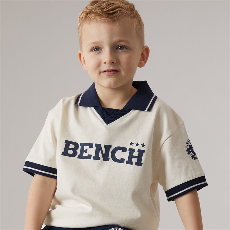 Bench Boys Resort T-Shirt And Shorts Set Navy - Image 3