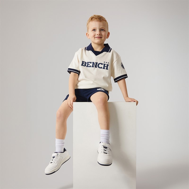 Bench Boys Resort T-Shirt And Shorts Set Navy - Image 4