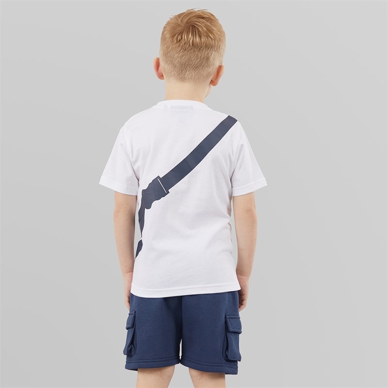 Bench Boys T-Shirt And Shorts Set Blue - Image 2
