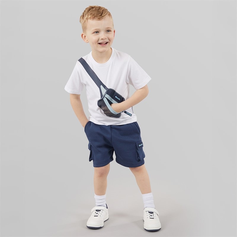 Bench Boys T-Shirt And Shorts Set Blue - Image 3