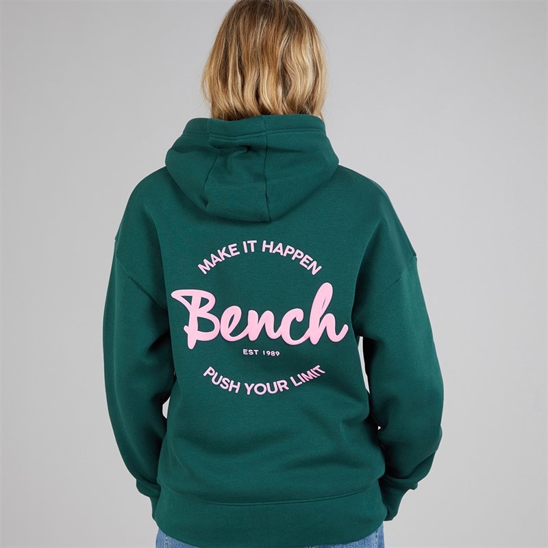 Bench Womens Lerra Hoodie Deep Teal - Image 3