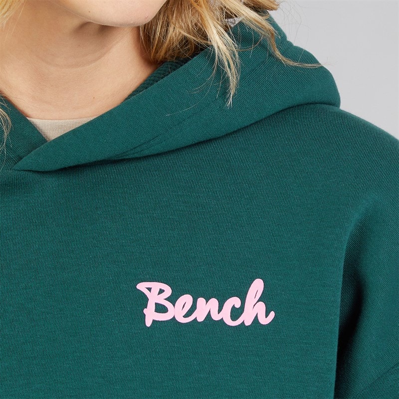 Bench Womens Lerra Hoodie Deep Teal - Image 5