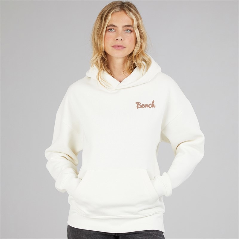 Bench Womens Lerra Hoodie Winter White - Image 2