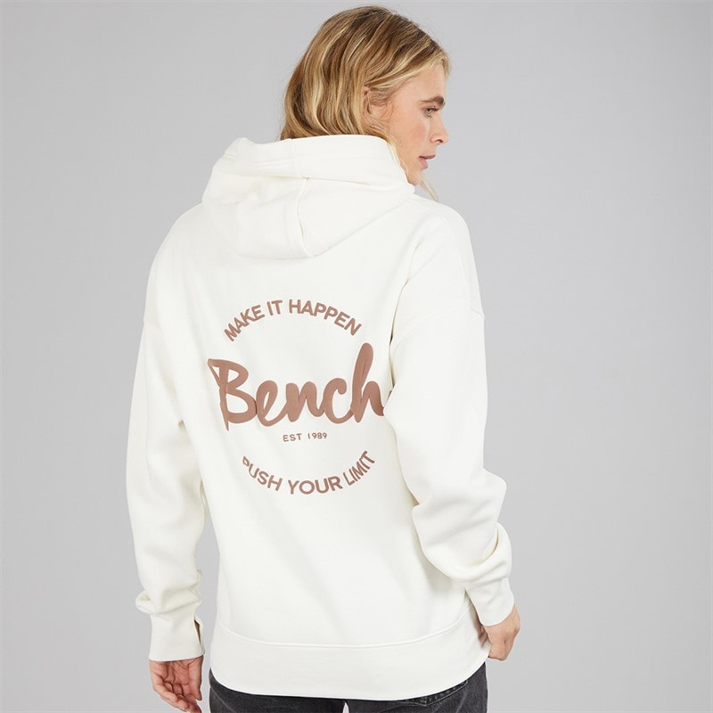Bench Womens Lerra Hoodie Winter White - Image 3