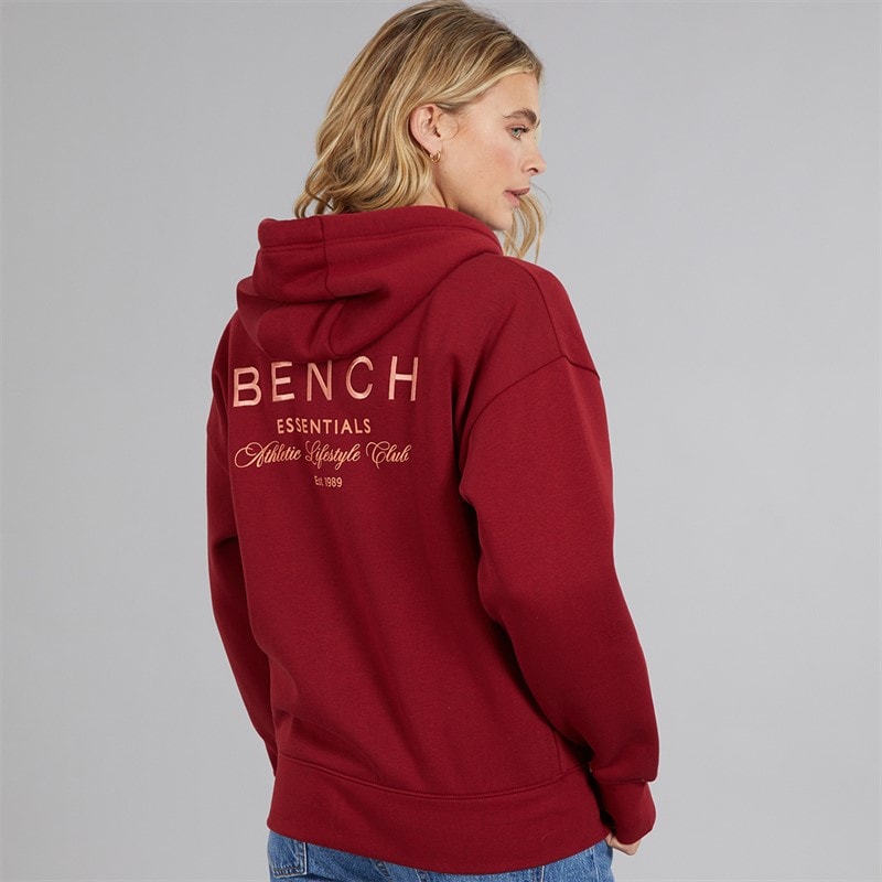 Bench Womens Catryn Hoodie Cranberry Juice - Image 2