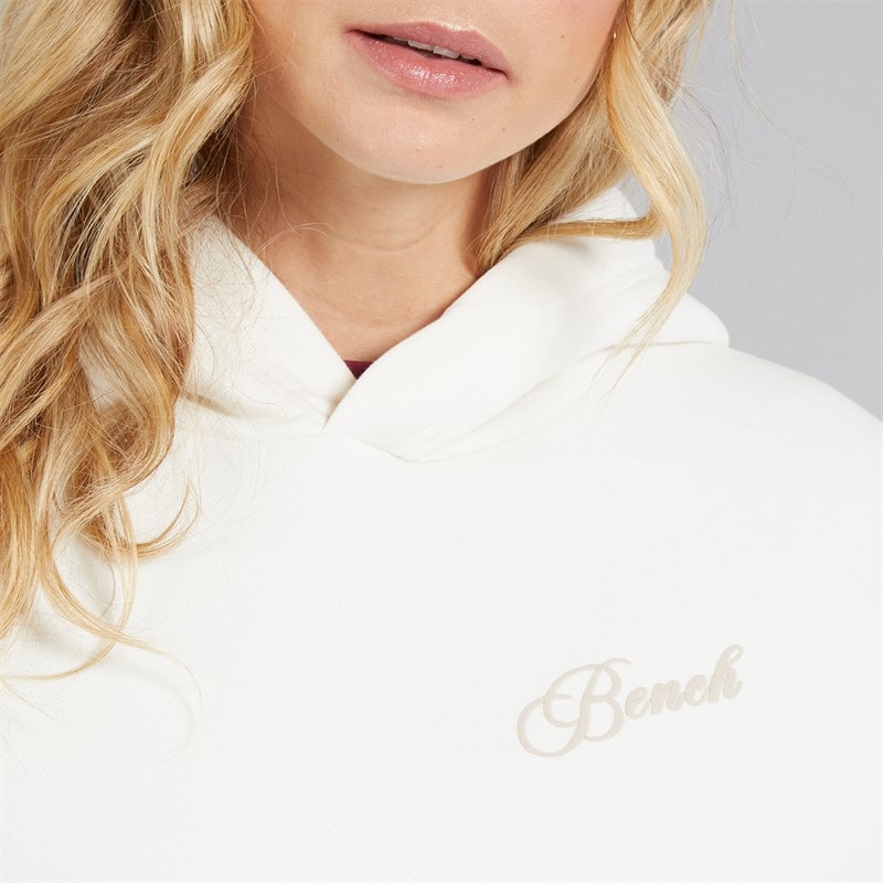 Bench Womens Pella Hoodie Winter White - Image 5