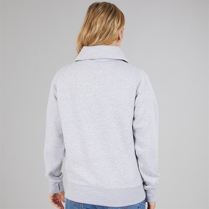 Bench Womens Kessa Sweatshirt Grey Marl - Image 2