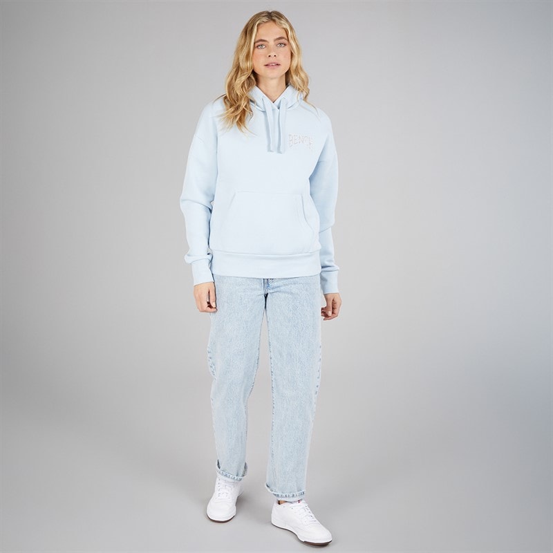 Bench Womens Nikah Hoodie Baby Blue - Image 4